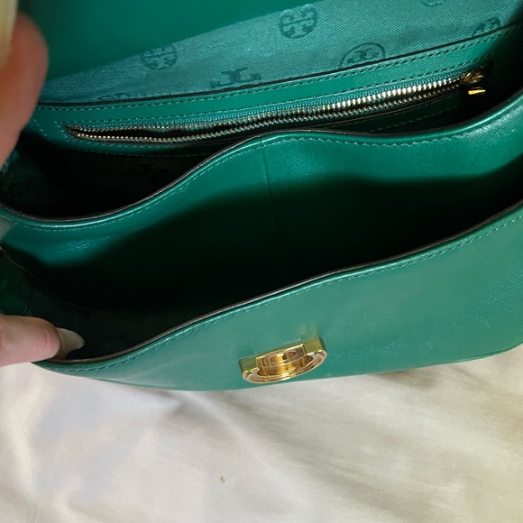 Rare Tory Burch green bag - Picture 5 of 12